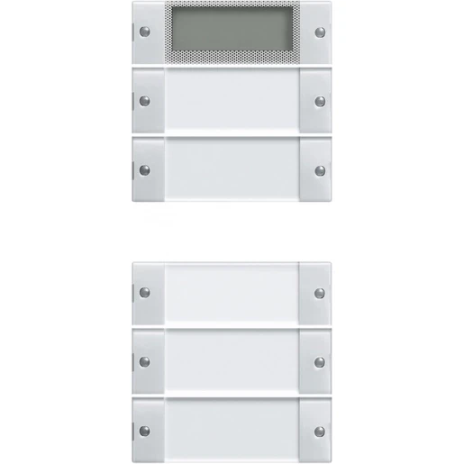 Gira Wippenset 5-v Plus (2+3) TK System 55 clear/z.wit