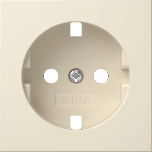 Gira System 55 wandcontactdoos ra crème wit 492001