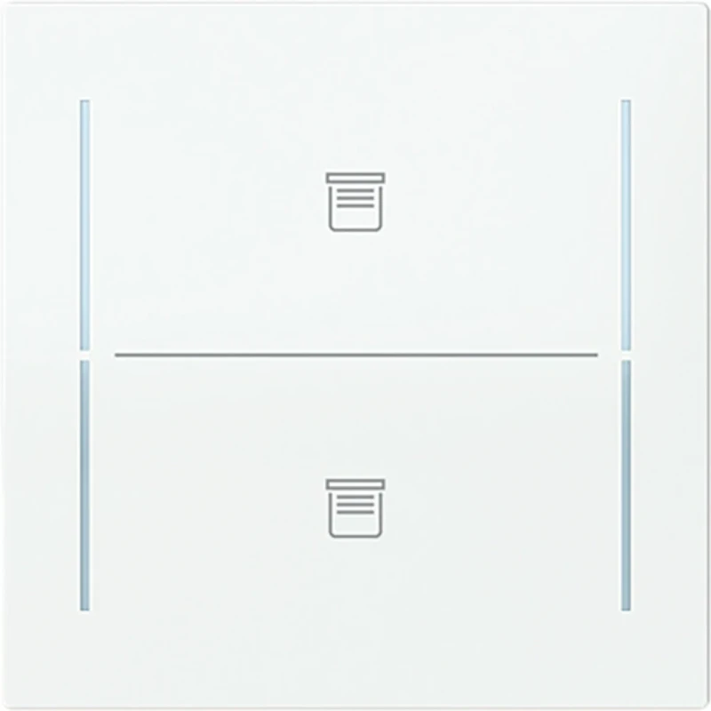 ABB Busch-Jaeger cpl v 2v drukknop jaloeziesymbool Art-wit