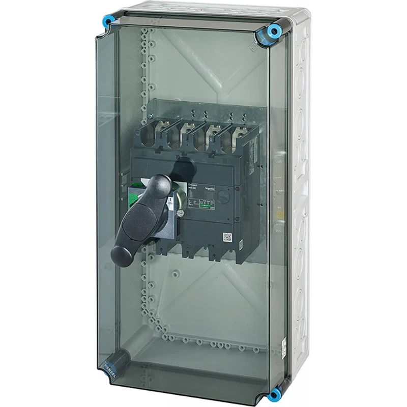 Hensel Mi Lastschakelaarkast IP65 400A 4 polig BM4 300x600 +PE klem