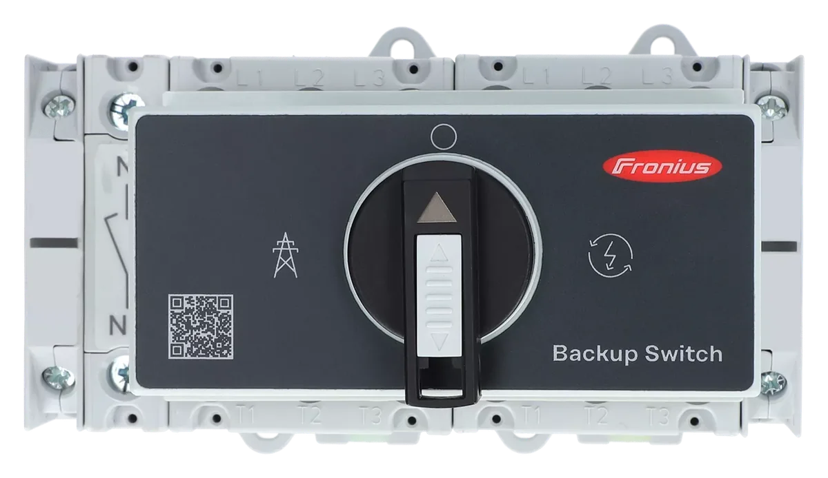 Fronius Accessoire Backup Switch 1PN/3PN-63A, manual transfer switch (MTS)