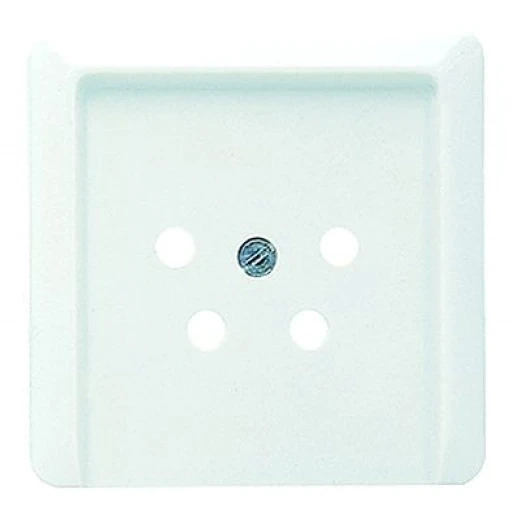 Jung CD range centraalplaat ptt-doos cd500 TAE 1 connector Zonder label wit 561NTF