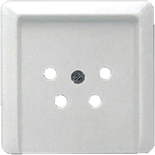 Jung CD range centraalplaat ptt-doos cd500 TAE 1 connector Zonder label grijs CD561TFLG