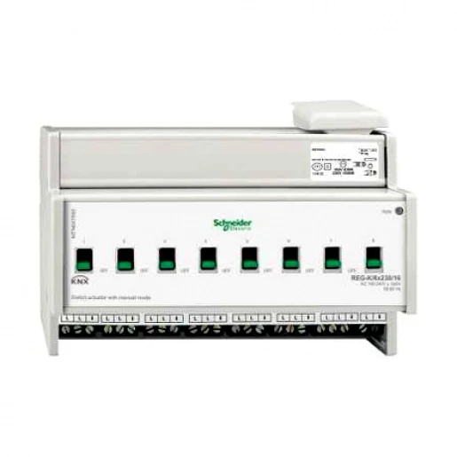 Merten Knx actor 8 uitgangen 16a man.bed.