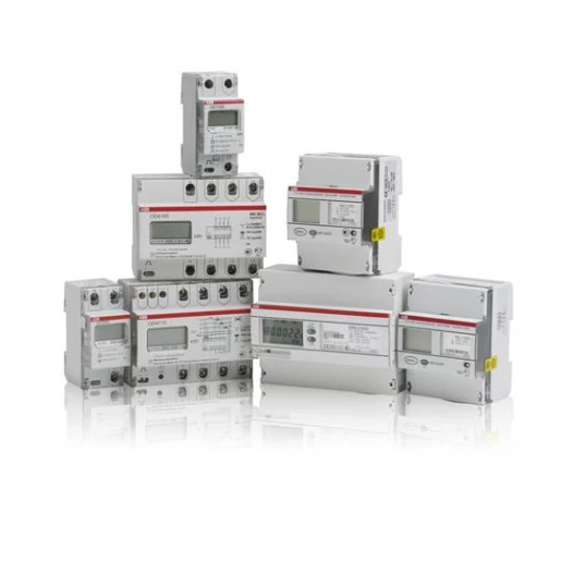 ABB Energiemeter 3 fase direct 80a klasse b 2 ingang / 2 uitgang mid m-b