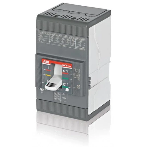 ABB Tmax XT1B 160/R160 3P vast met vooraansluiting instelbare therm. en v