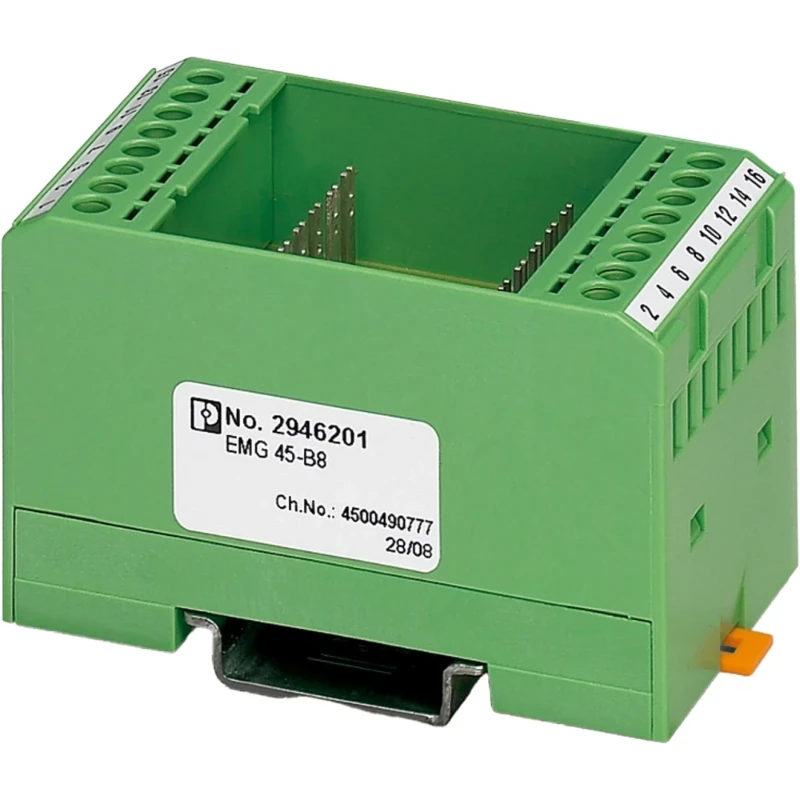 Phoenix Contact EMG elektronicabehuizing weerstandsblok Groen IP20 2946201