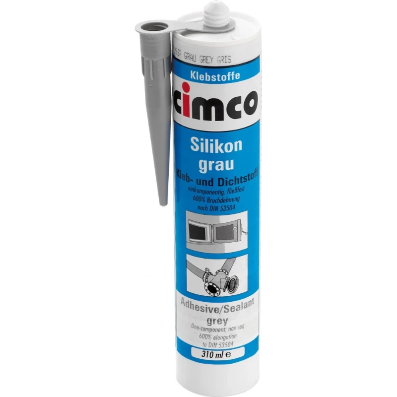 Cimco Afdichtingsmiddel kit 310ml Kleurloos 151260