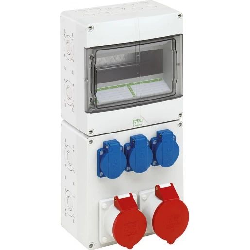 Spelsberg contactdoos combinatie