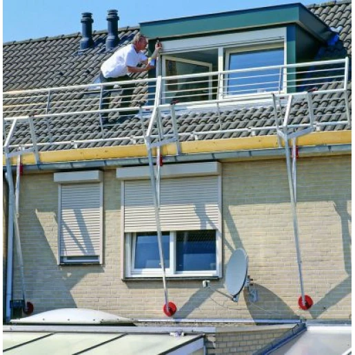 RSS Hellend dak set 18m C-klasse met valstopapparaat met lijnklem HD18MTR