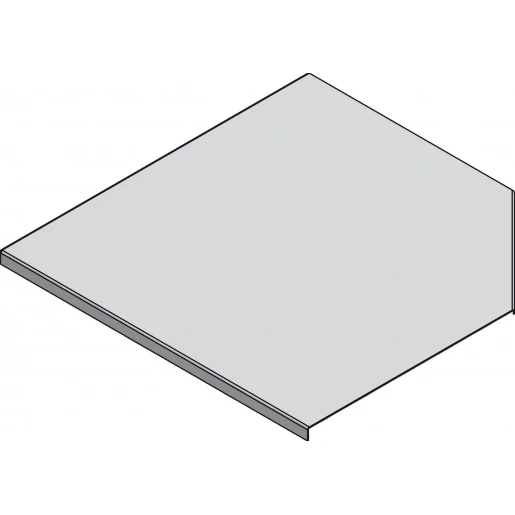 Stago KG281 deksel bocht90° 400mm Dekselklem Thermisch verzinkt (Hot-dip) CSU300640124