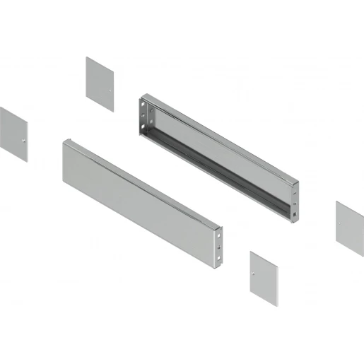 Sarel SOKKEL INOX KIT FR L600XH100 316L