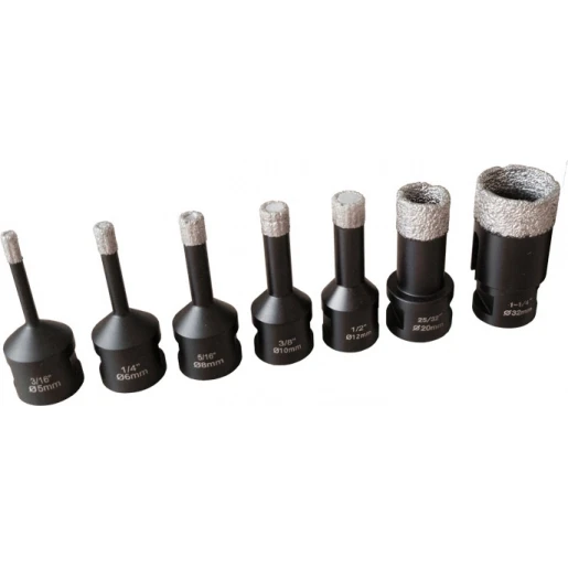 Mandrex DryXcut Drycut diamantboor set 7-delig 6mm tot 12mm 18006005
