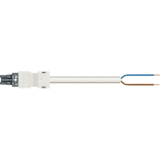 Wago SERIE 771 Patchkabel gebouwinstallatie 2p Contrastekker (female) Vrij kabeluiteinde 1000mm