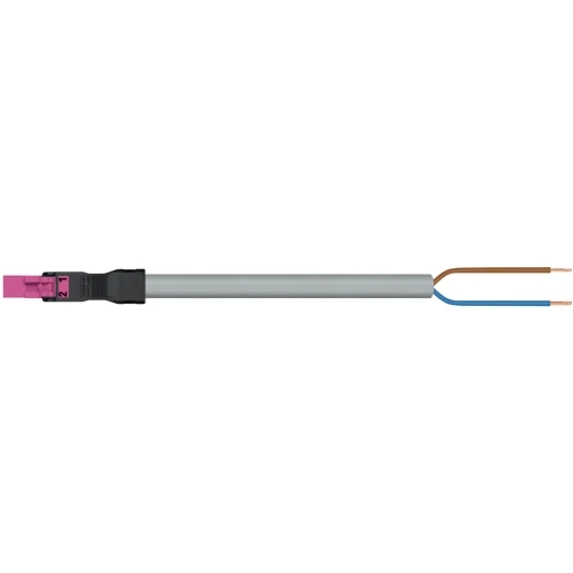 Wago SERIE 891 Patchkabel gebouwinstallatie 2p Stekker Vrij kabeluiteinde 4000mm