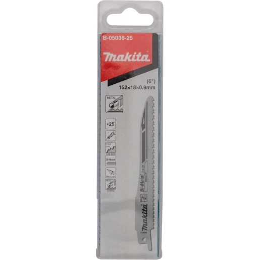Makita Reciprozaagblad kunststof non-ferro metalen RVS staal B-05038-25