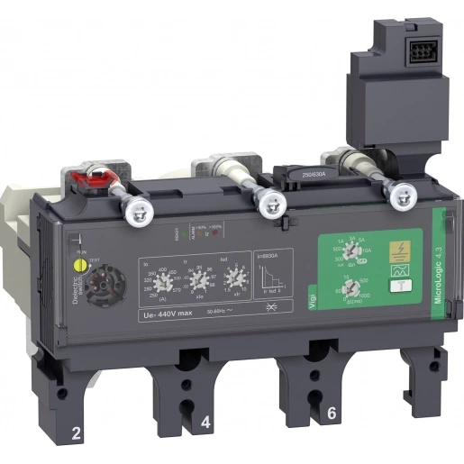 Schneider Electric TRIP UNIT NSX630 AC 3P3D 570A 4.3