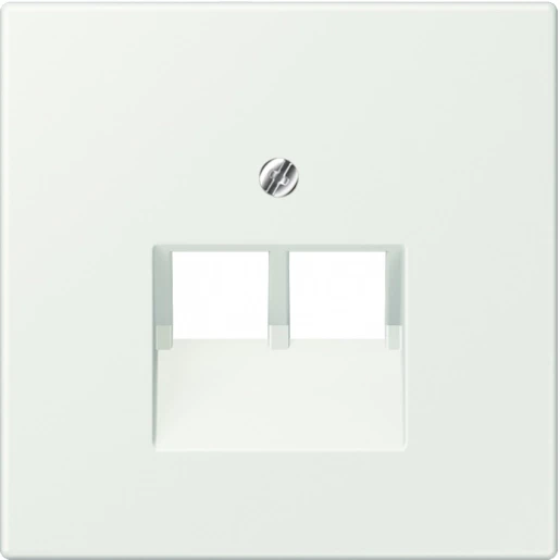 Jung LS range Afdekking centraalplaat LC32024 UAE/IAE 2 connectoren Zonder label LC969-2UA210