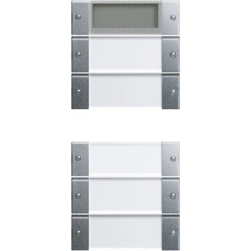 Gira Wippenset 5-v Plus (2+3) TK System 55 clear/kl.alum.