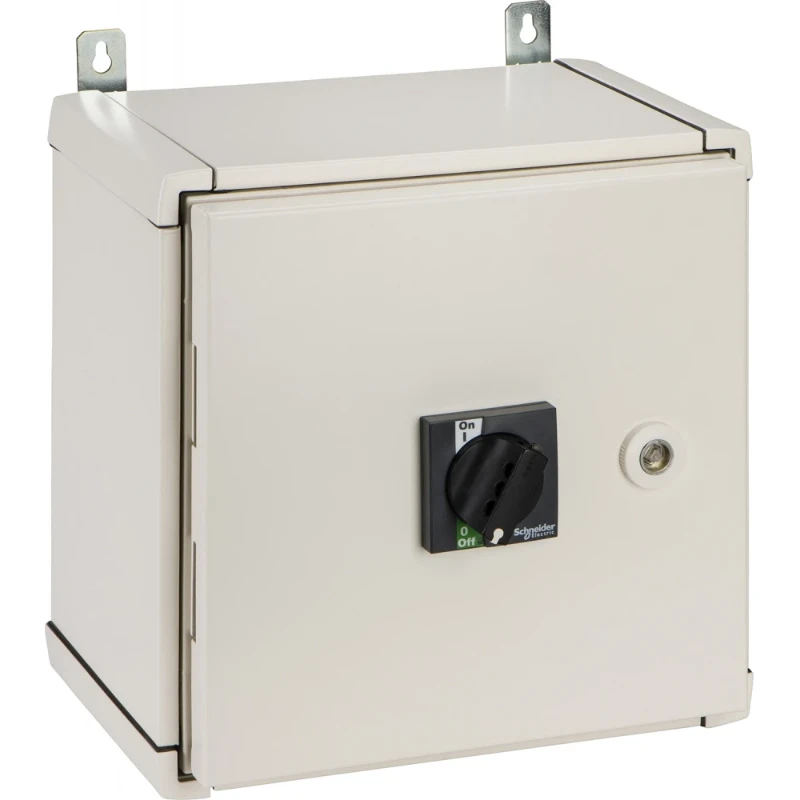 Schneider Electric MET.KAST FRONT.DRAAIBED.+ZWARTE HANDGR.