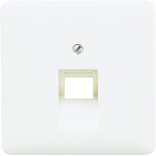 Jung CD range centraalplaat uae8upo cd500 UAE/IAE 1 connector Zonder label bruin CD569-1UABR