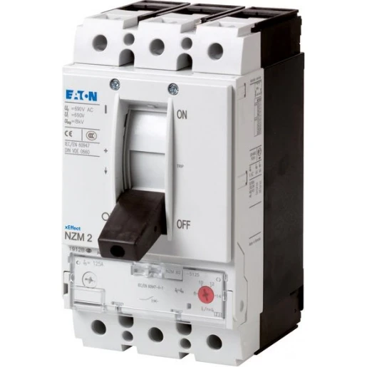 Eaton Vermogensautomaat nzm2 3p 200a zonder therm.bev.