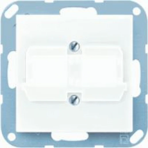 Jung AS/A range centraalplaat ibm a(s)500 Modular-Jack 2 connectoren Zonder label wit A569-21ACSWW