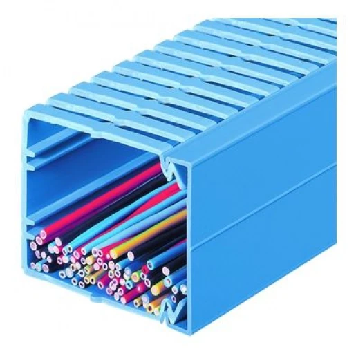 Hager Tehalit BA7 Bedradingskanaal 25x25x2000mm PVC blauw RAL 5015 BA725025BL