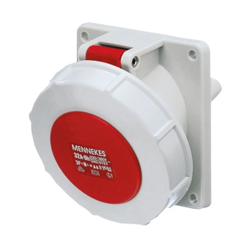 Mennekes Inb. wandcontactdoos 32A 5P 6H400V IP67