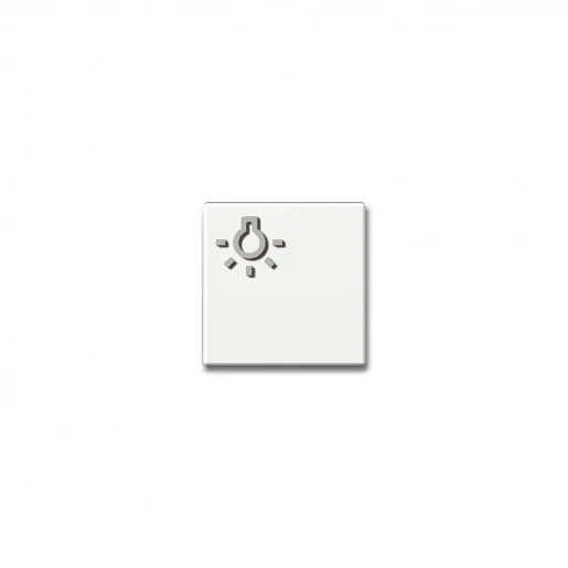 Siedle Lichttoets + lichtsymbool wit 200029977-00
