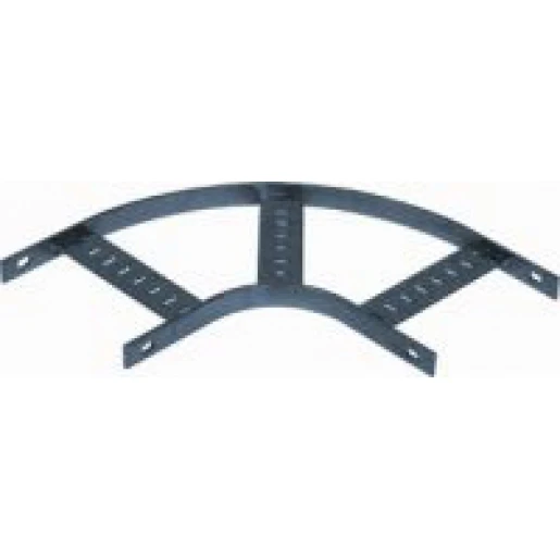 Legrand SLB bocht / hoekstuk kabelladder 300x30mm Staal RAL 7038 0505-0300
