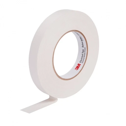 3M GLASDOEK TAPE 27 130°C 3000V WIT 25MMX55M