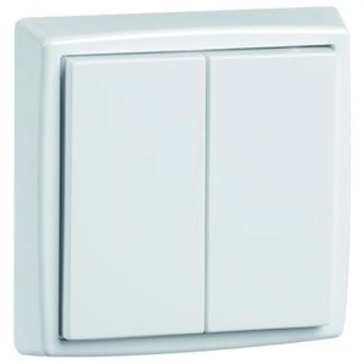 Peha Easyclick Universele wandzender wip 61x61mm 4-kanalen wit RAL 9010 00343886