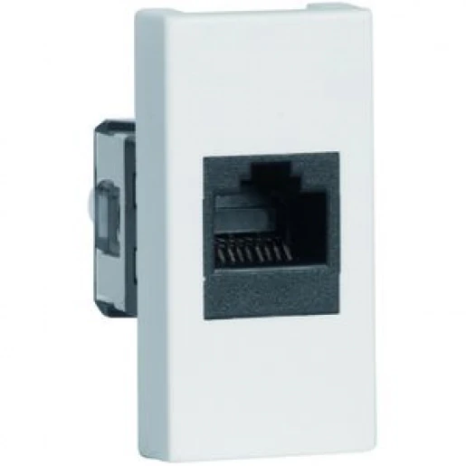 Peha Concept 45 Centraalplaat- (onderdeel) afdekking UAE/IAE 1 connector Zonder label wit 00572111