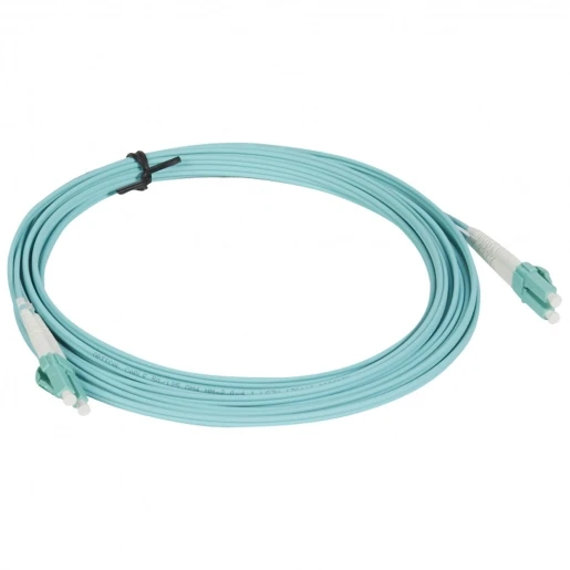 Legrand LCS3 Glasvezel patchkabel LC-duplex OM4 5m Turkoois 032637