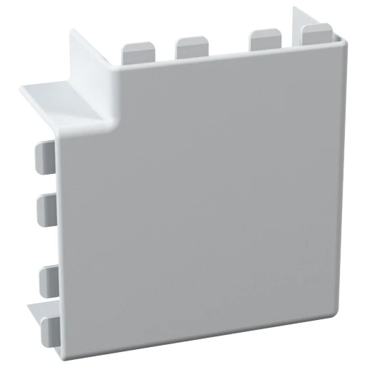 GGK LFG vlakhaakstuk leidingkanaal 30x15mm 90° RAL 9001 4886G