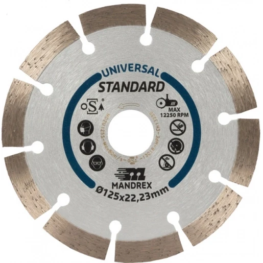 Mandrex Diamant zaagblad 150mm 18500150