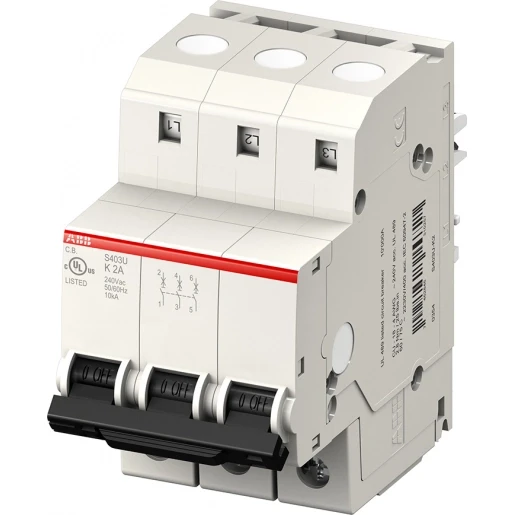 ABB ADAPTERPLAAT L1/L2/L3 63A VOEDING BOVEN