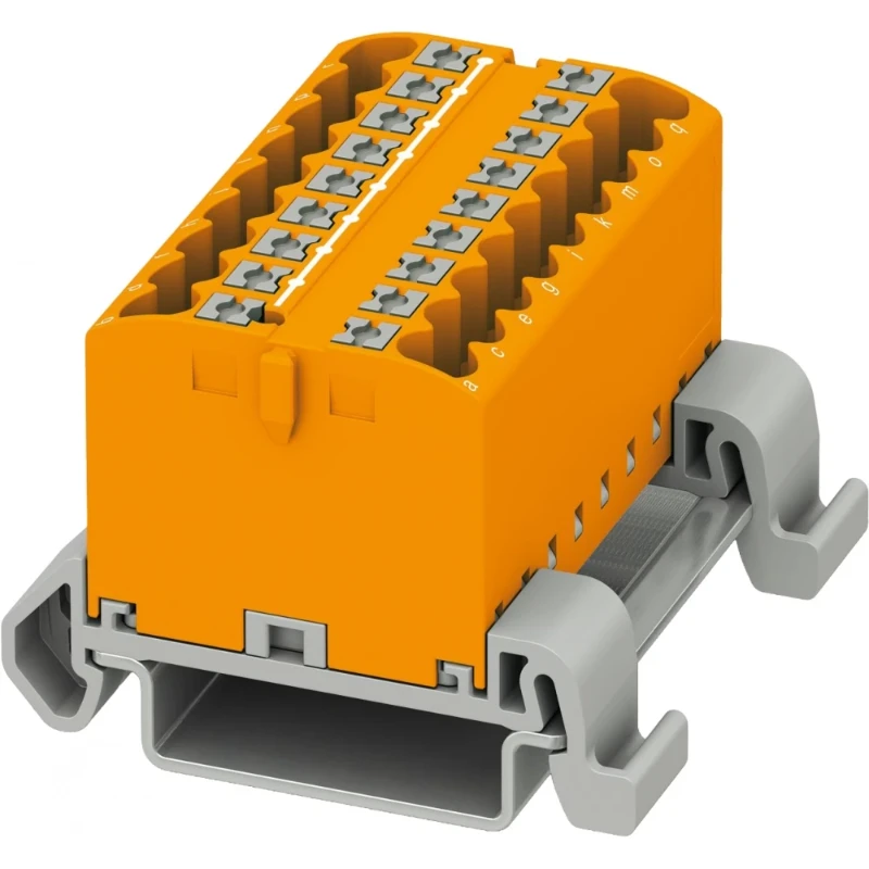 Phoenix Contact PTFIX Verbindingsrijgklem 0,14-4mm² eendr. 0,14-2,5mm² meerdr. Oranje