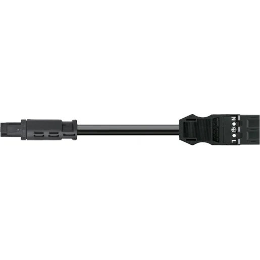 Wago Serie 774 Patchkabel gebouwinstallatie 3p Contrastekker (female) Stekker 5000mm