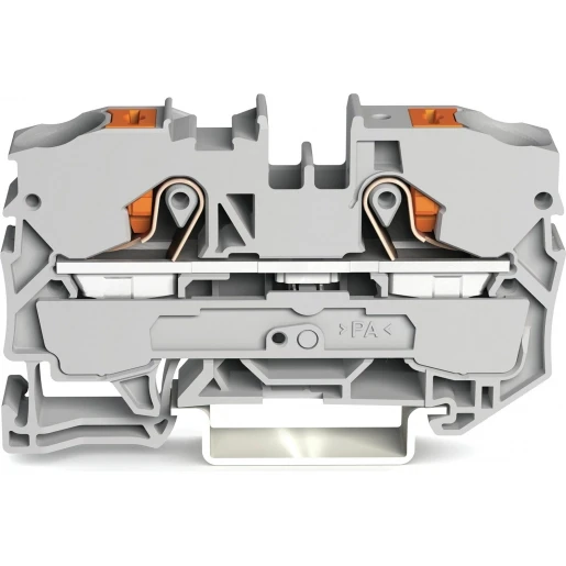 Wago 2210 Verbindingsrijgklem 2,5-16mm² eendr. 0,5-10mm² meerdr. Grijs