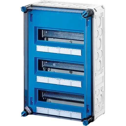 Hensel Enymod Automatenbehuizing leeg 3x12 modulen Kunststof IP65 MI 1335