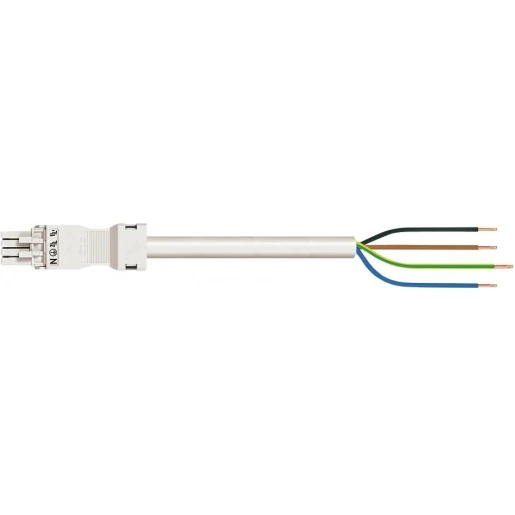 Wago SERIE 891 Patchkabel gebouwinstallatie 4p Contrastekker (female) Vrij kabeluiteinde 6000mm