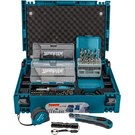 Makita BOOR/SCHROEFBITSET 116-DEL