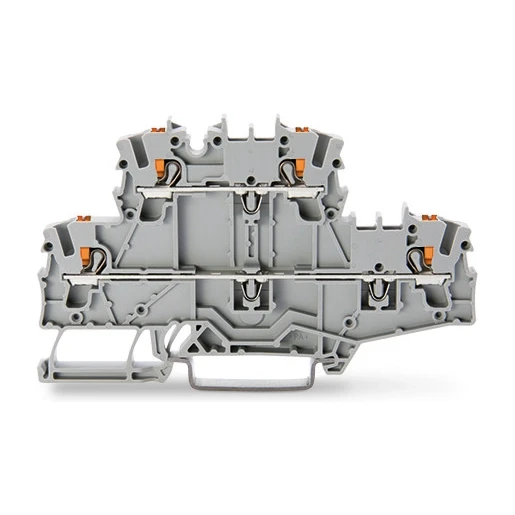 Wago SERIES 2202 Verbindingsrijgklem 1-4mm² eendr. 0,25-2,5mm² meerdr. Grijs