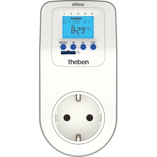 Theben Eltimo digitale stekker schakelklok Digitaal 16A 230V 0200130