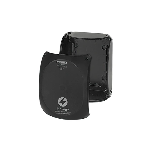 Hensel MB Kabeldoos IP66/67/69 BM6 Zonder klem Wand glad Zwart
