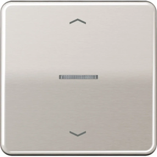 Jung CD range HOME stuurafdekking pijl enkelvoudig Mat platina BTCD17101PPT