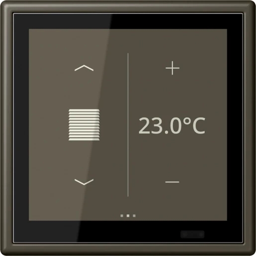 Jung LS range KNX Touch ruimtecontroller KNX LC459D1S241