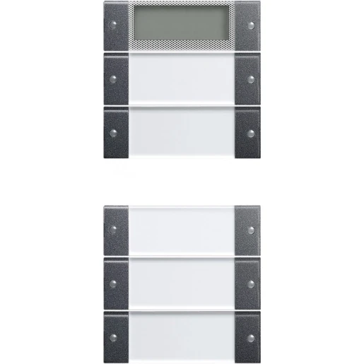 Gira Wippenset 5-v Plus (2+3) TK System 55 clear/antraciet